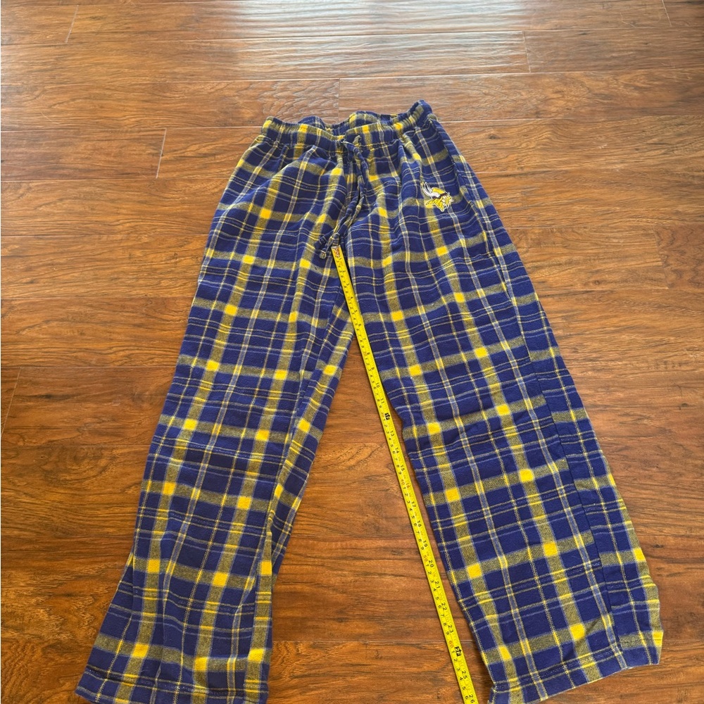 Viking Women’s Blue and Yellow Plaid Lounge Trousers